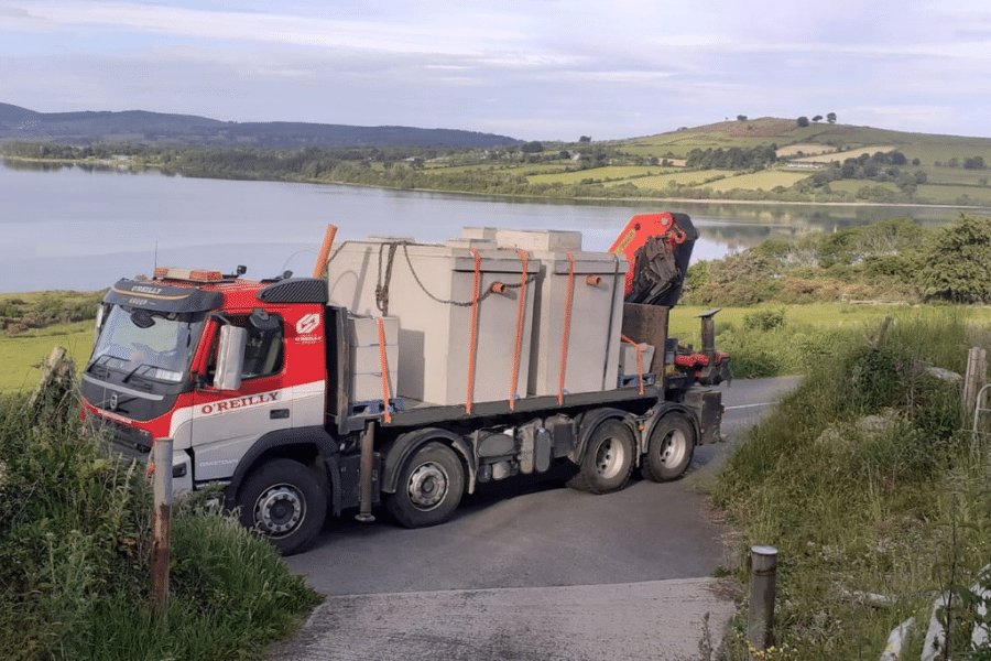 All products by oakstown demonstrated by tanks on this lorry