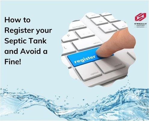 Using computer to Register my Septic Tank